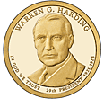 Warren Harding Presidential Dollar