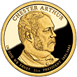 Chester Arthur Presidential dollar